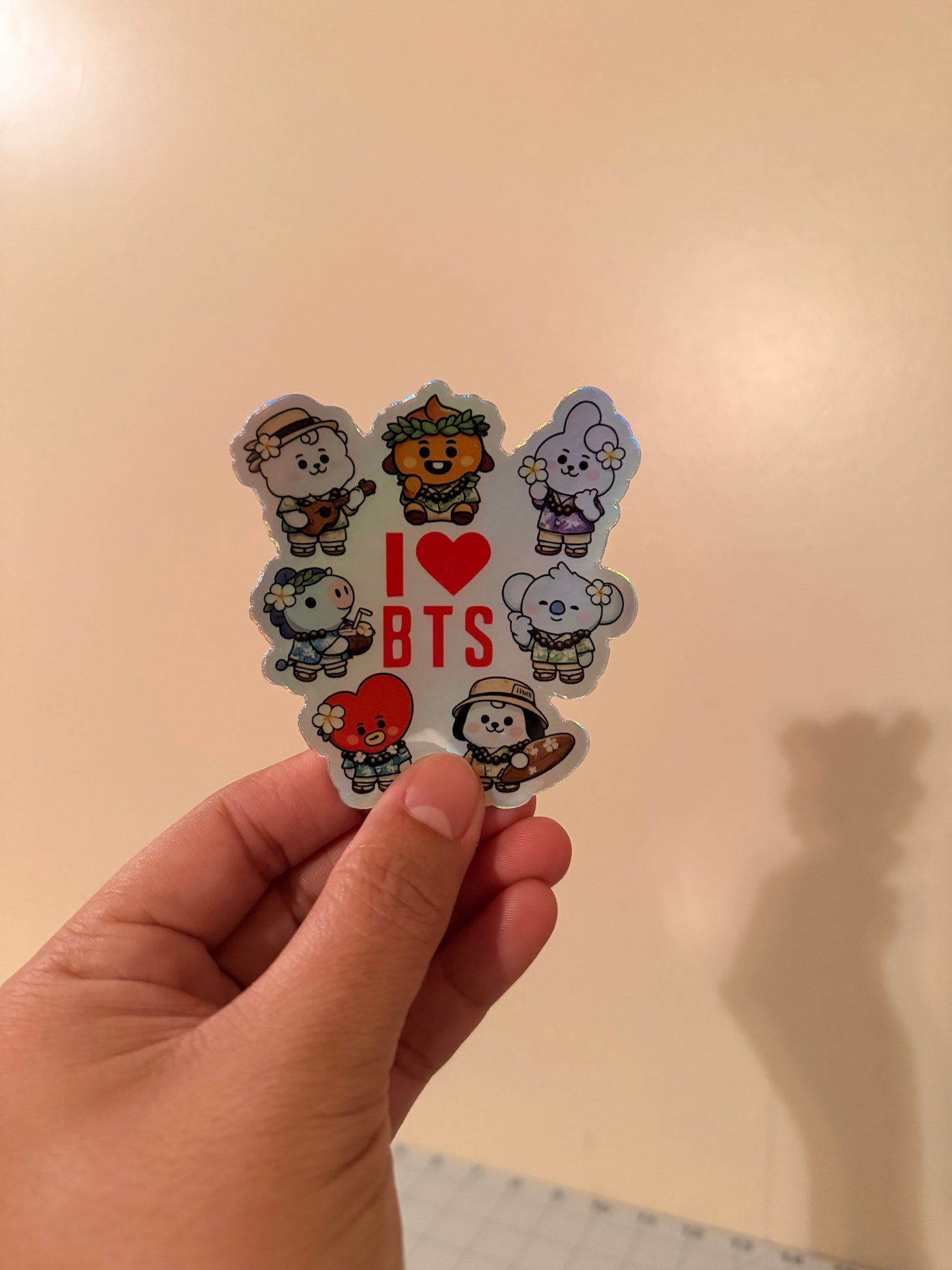 BT21 - HI VIBES 3” Sticker