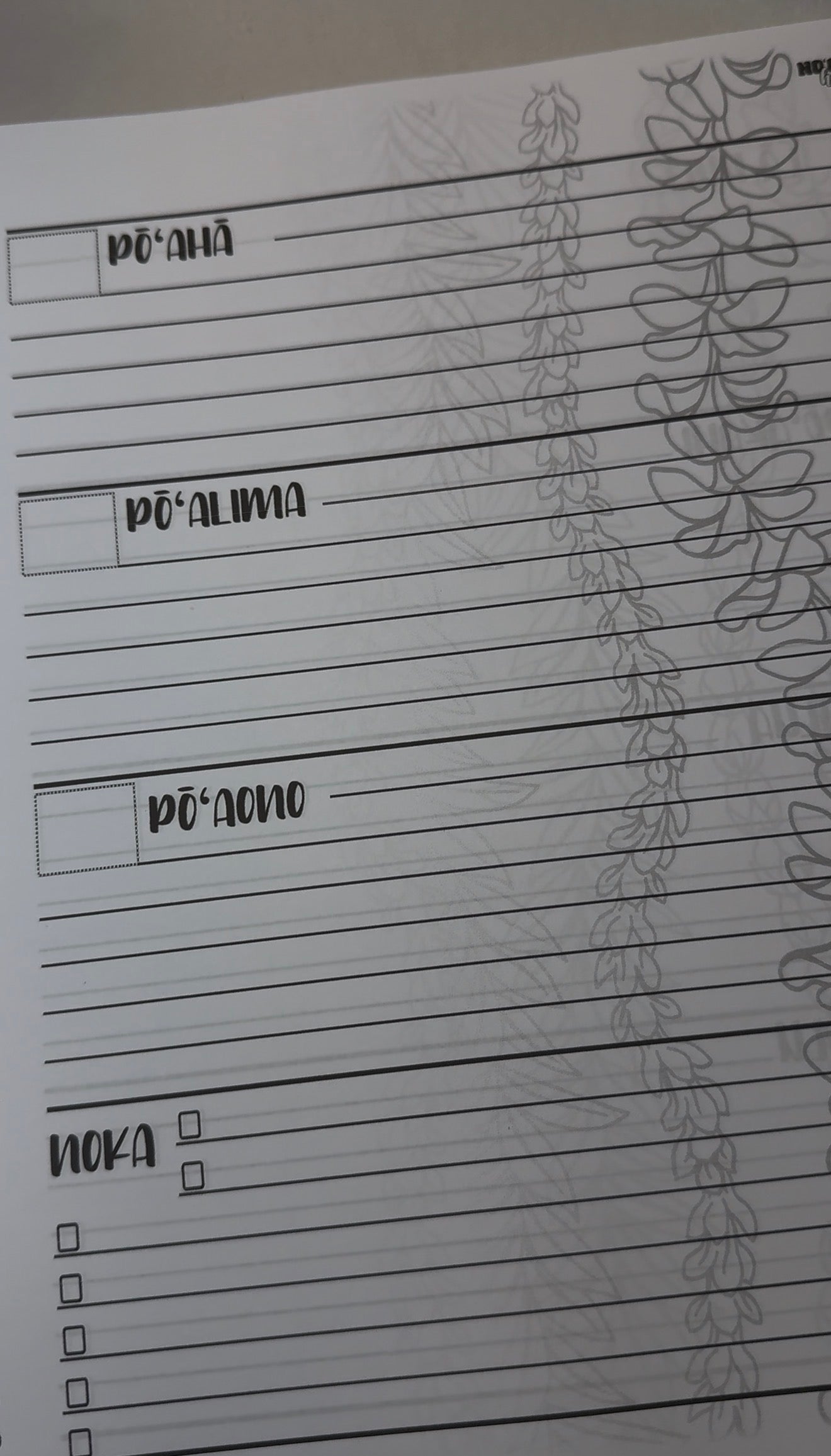 Undated Planner