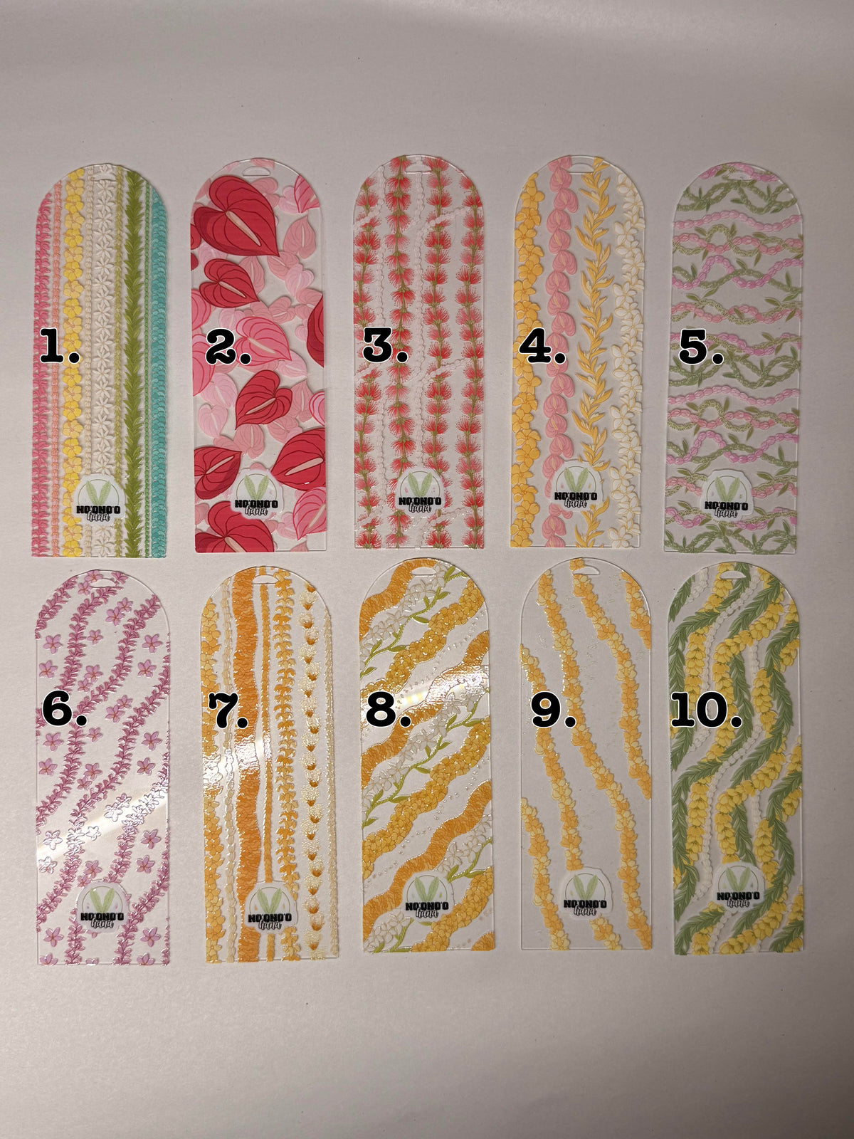 Acrylic Bookmarks (NEW- Arch Tops)