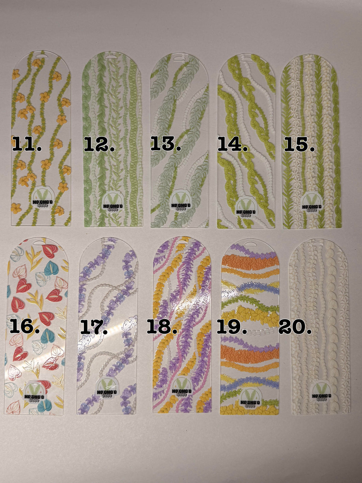 Acrylic Bookmarks (NEW- Arch Tops)