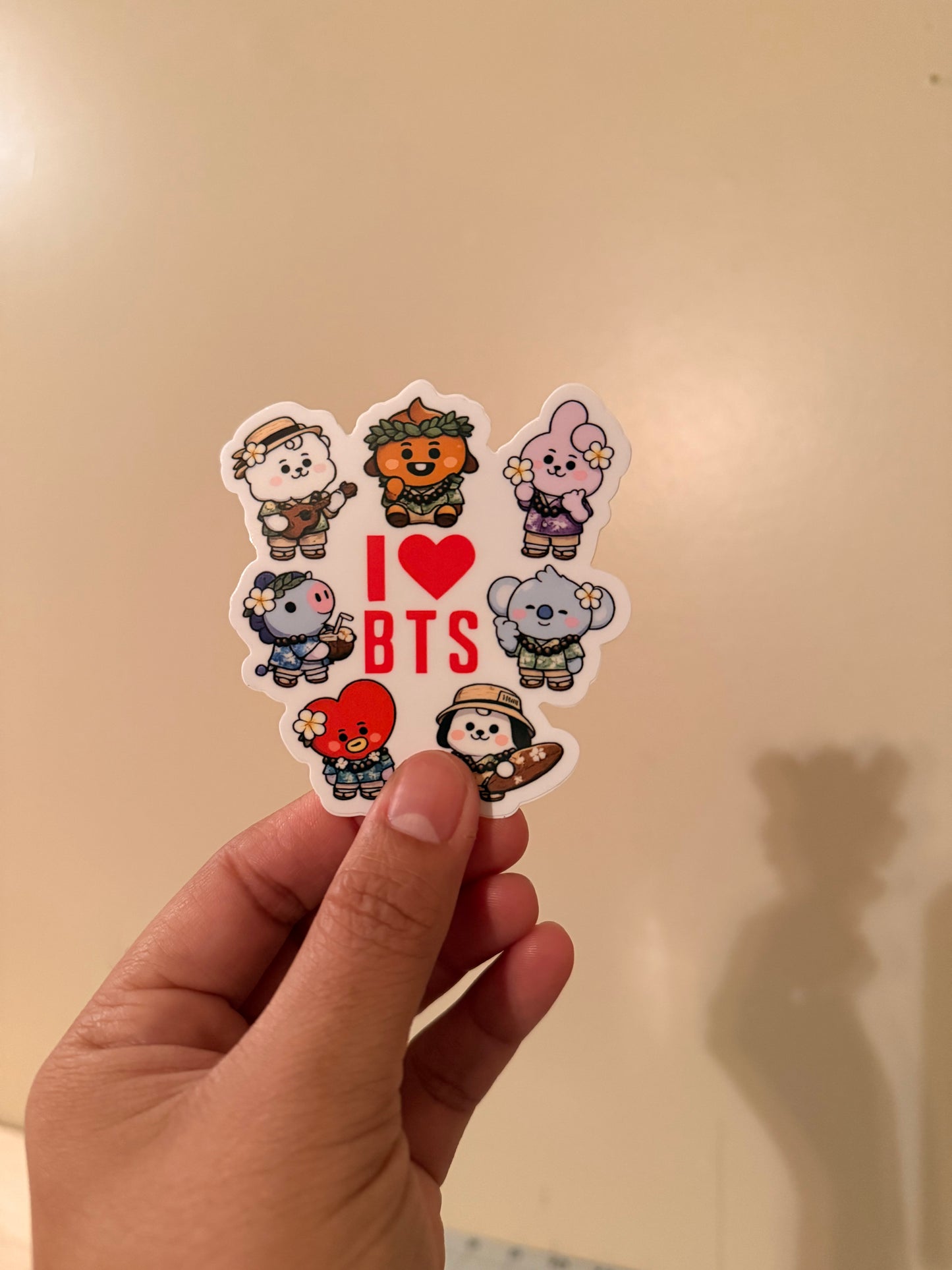 BT21 - HI VIBES 3” Sticker