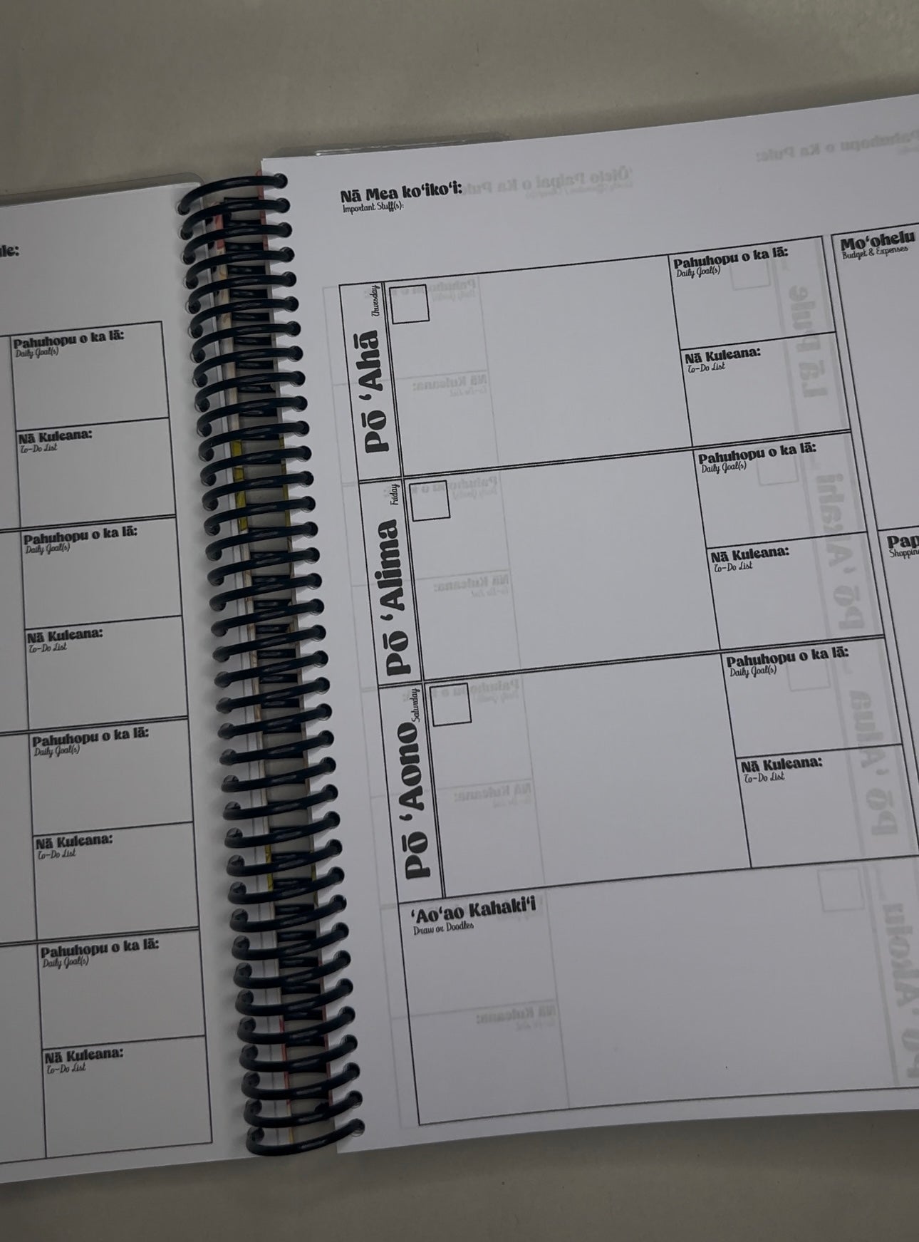 Custom Planner