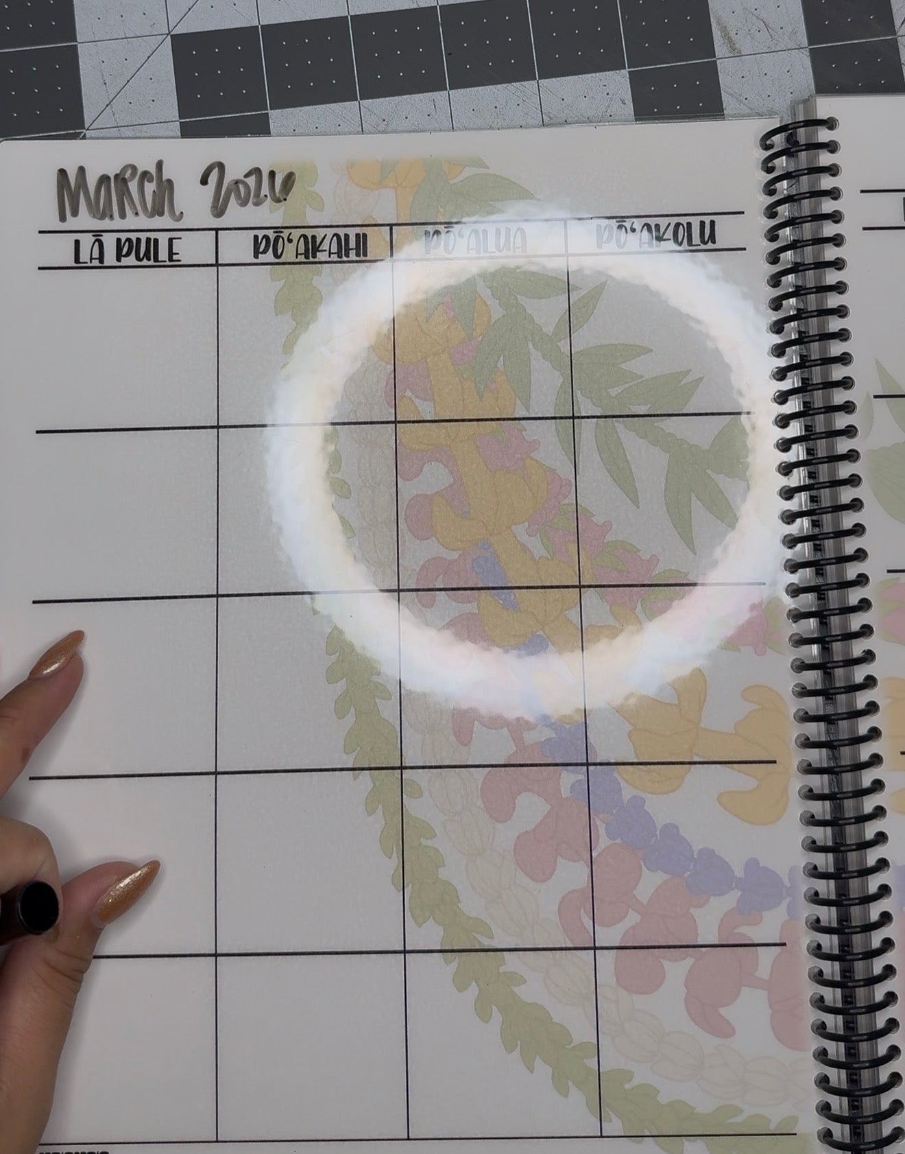 Dry Erase Planner