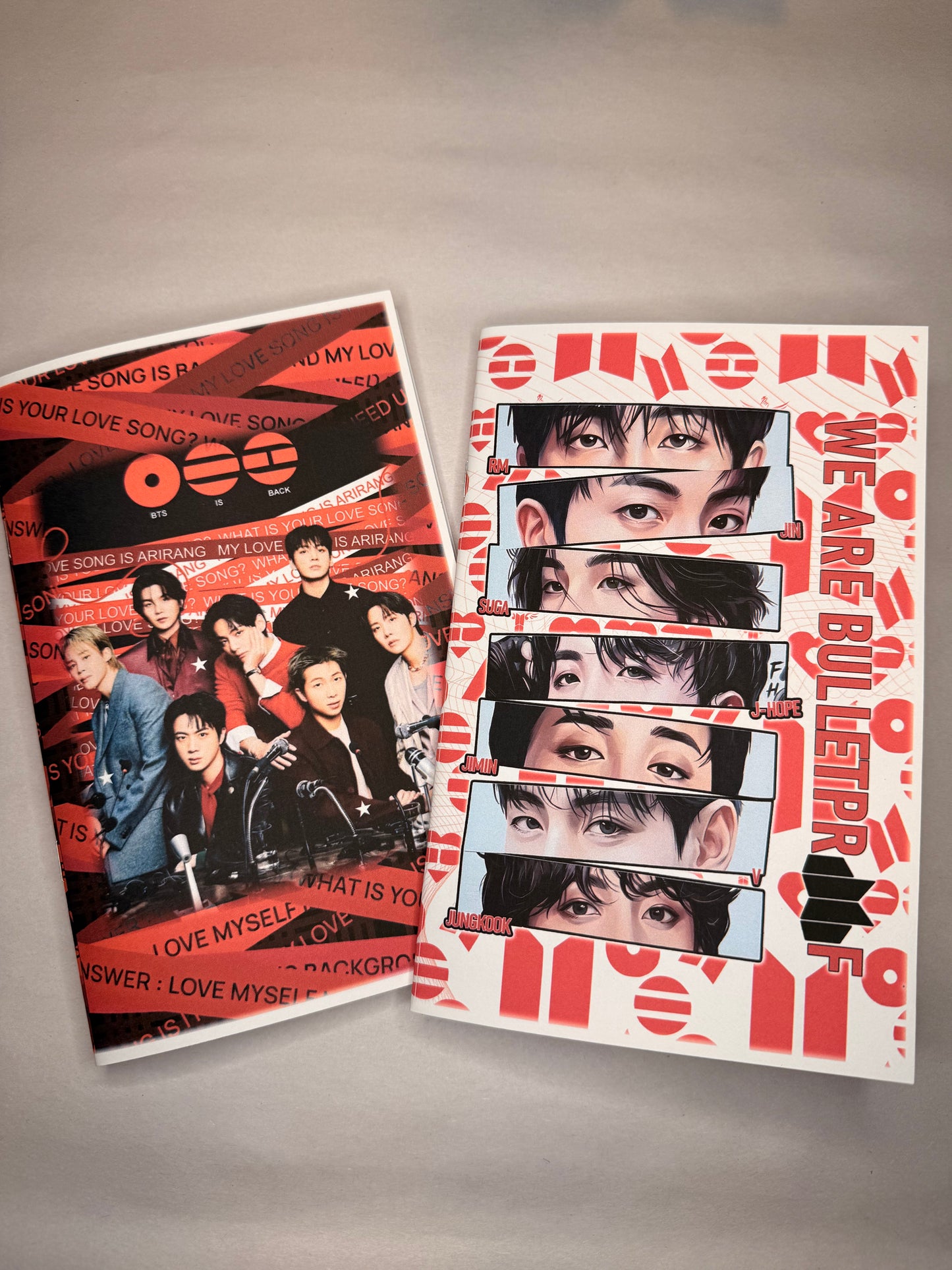 BTS - Folded Notebooks
