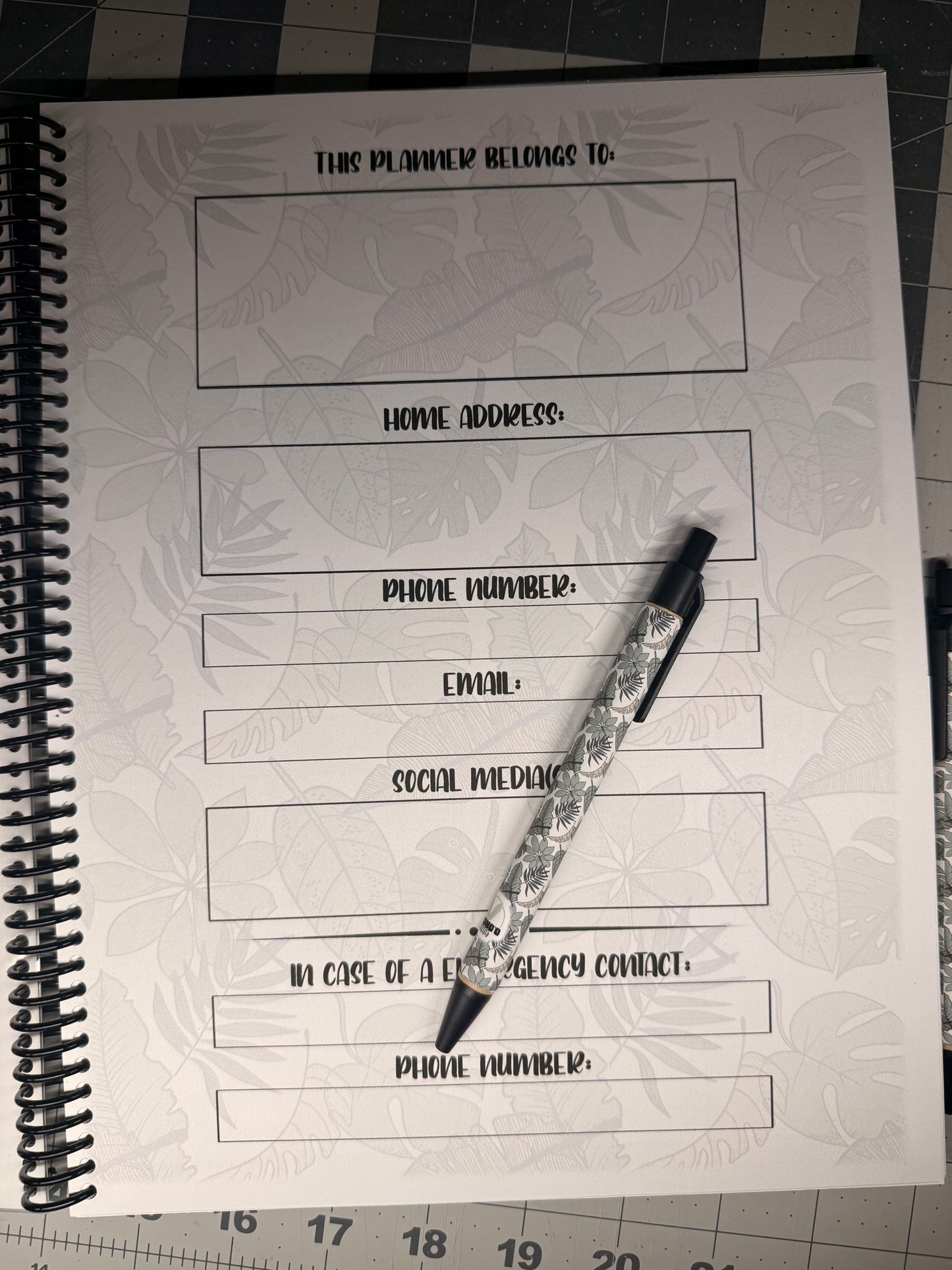 Undated Simplicity Planner