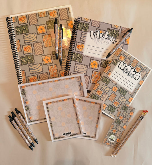 Stationery Set - Pua Kenikeni Stamp