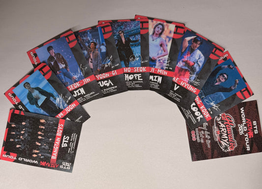 BTS Arirang Member Cards