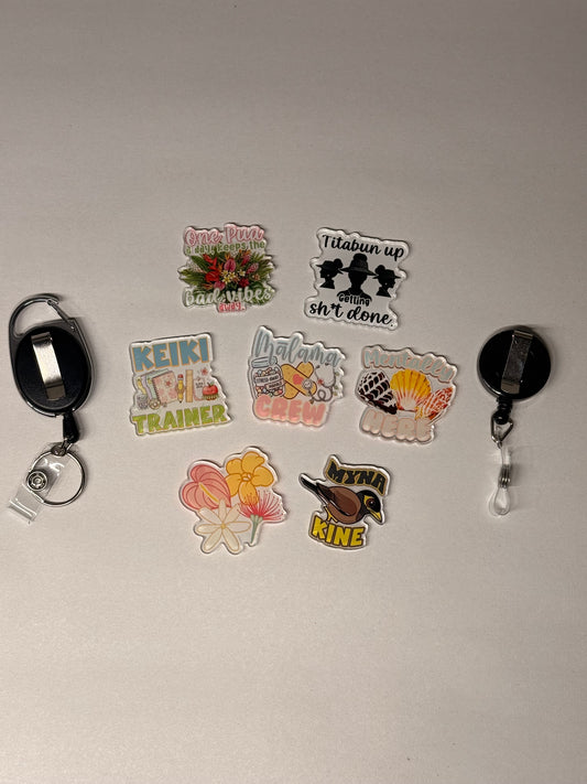 Acrylic ID Badge Reel