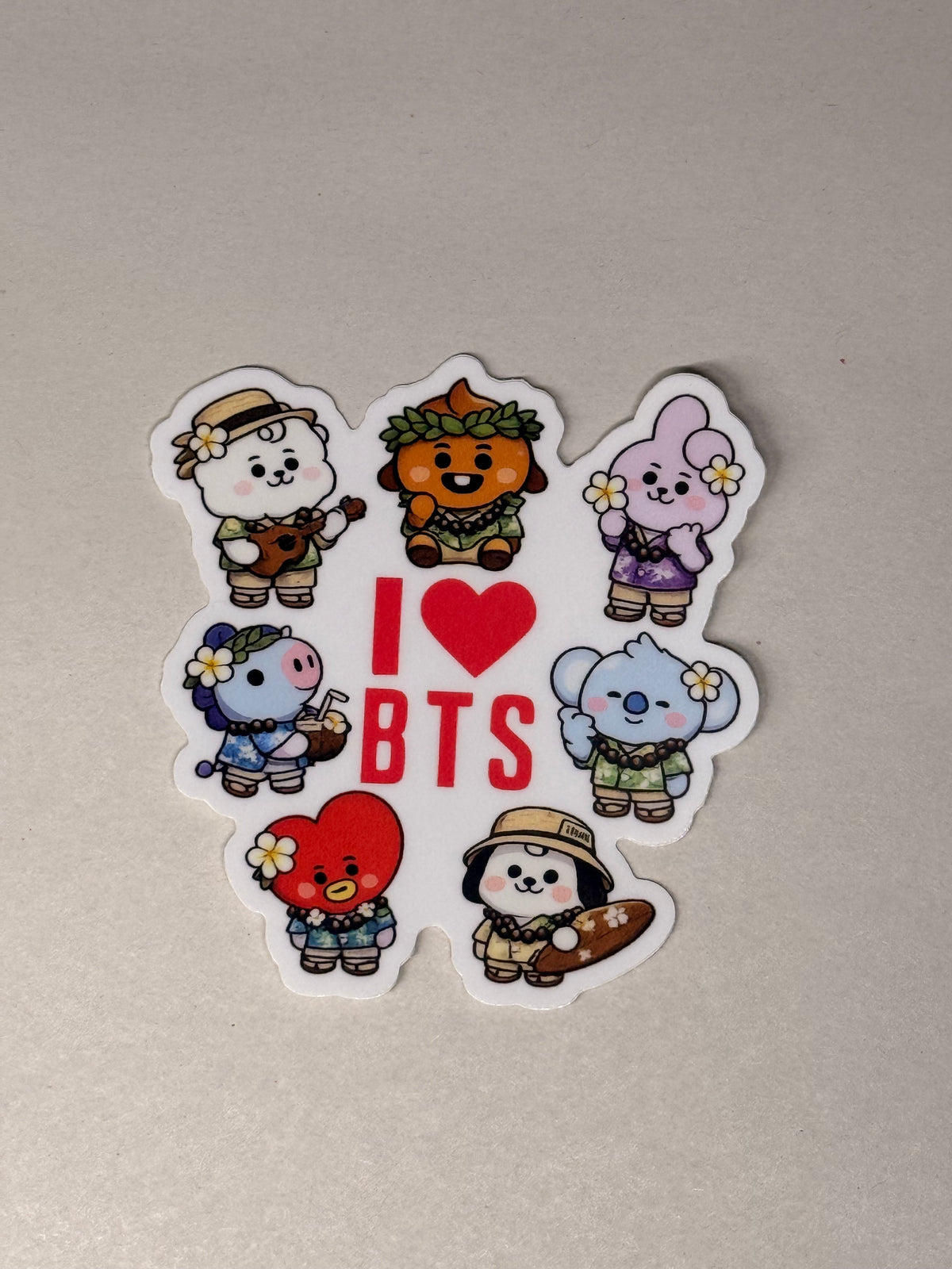 BT21 - HI VIBES 3” Sticker