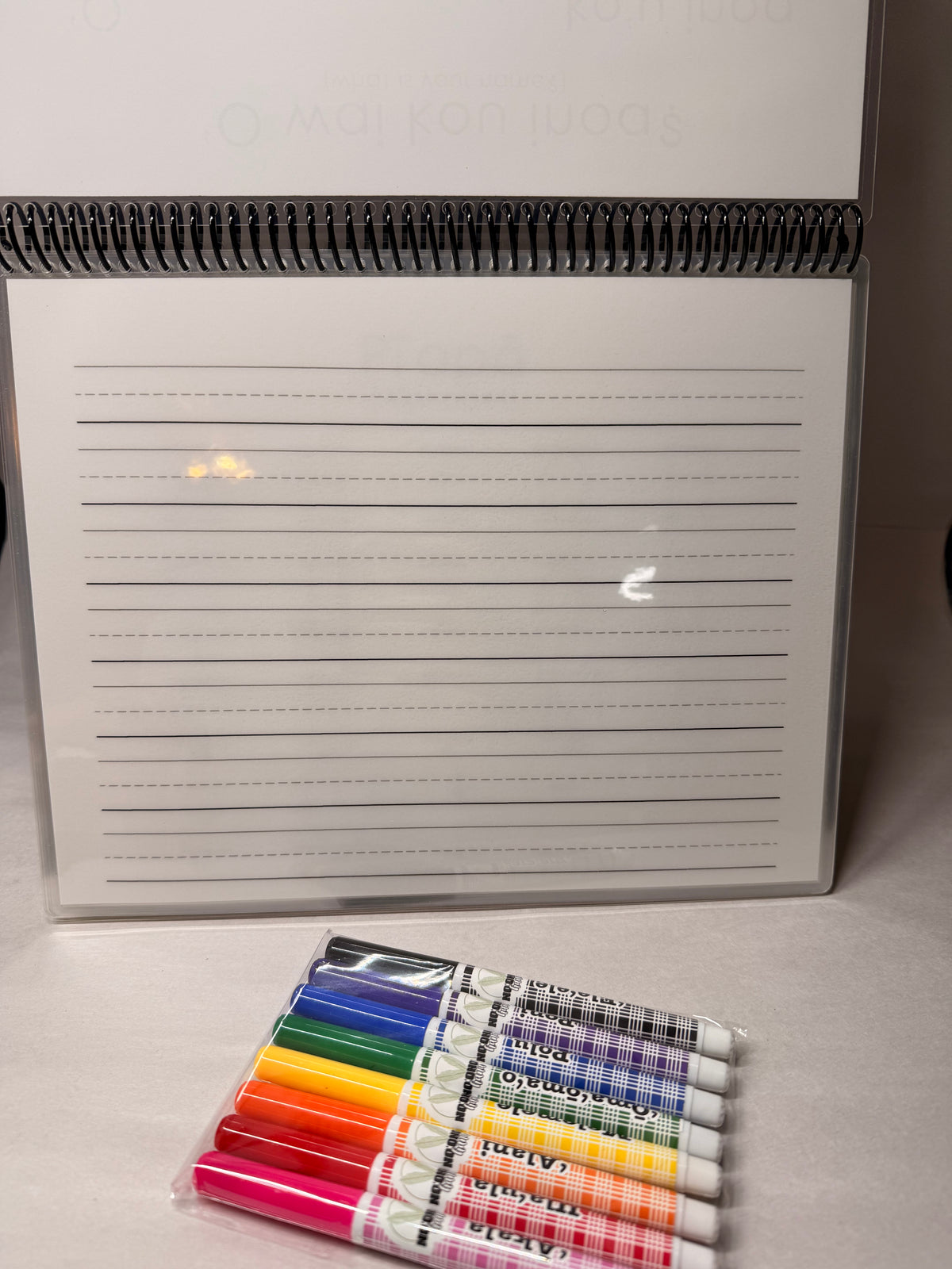 ʻŌlelo Hawaiʻi Dry Erase Learning Book