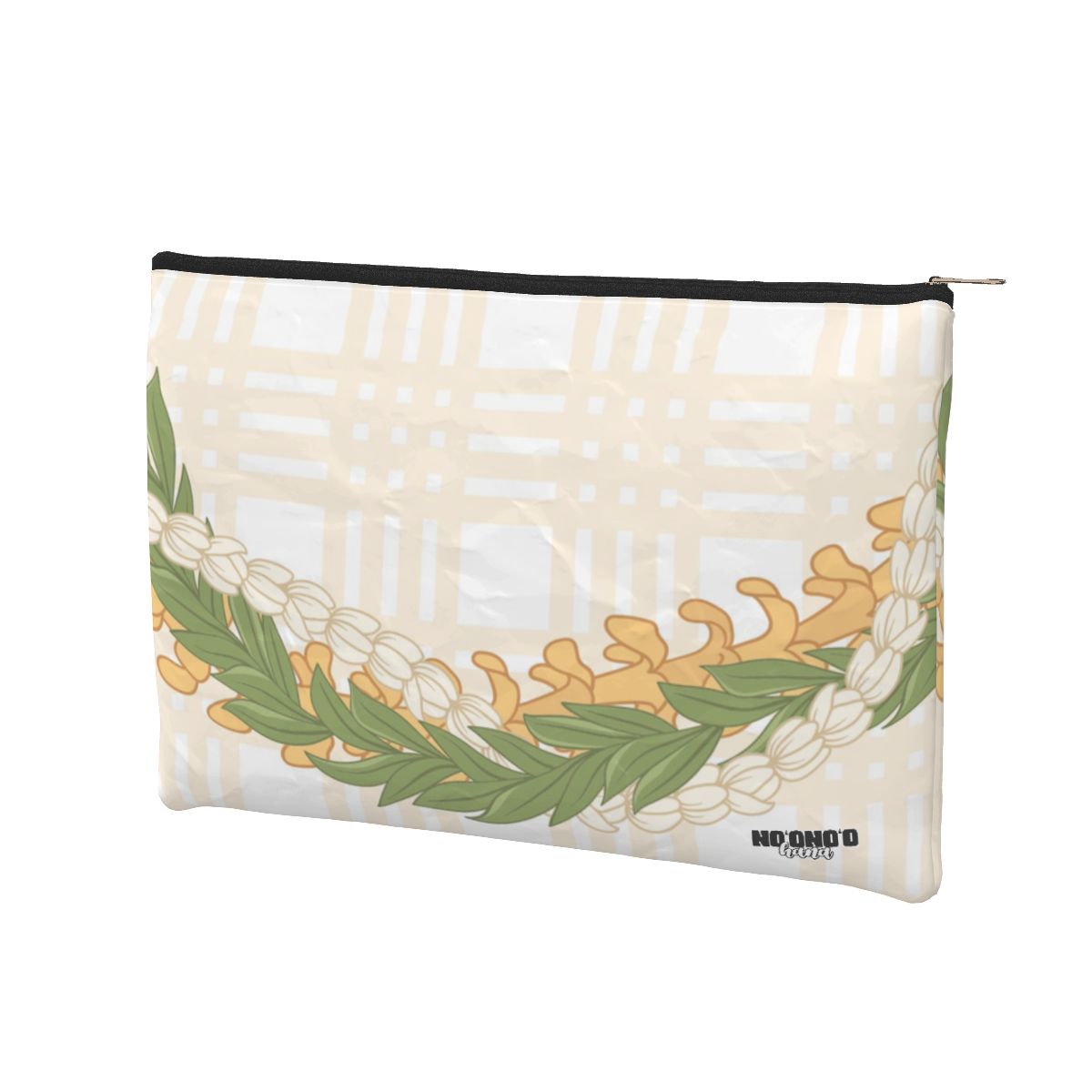 Holo Pouch - Pua Kenikeni + Maile + Pīkake Lei  **PRE-ORDER**